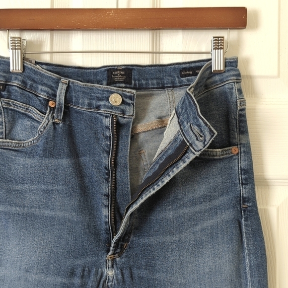 Citizens Of Humanity Chrissy Classic Medium Wash High Rise Skinny Jeans Blue 30 - Picture 7 of 16